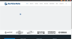 Desktop Screenshot of bluepelicanmarina.com
